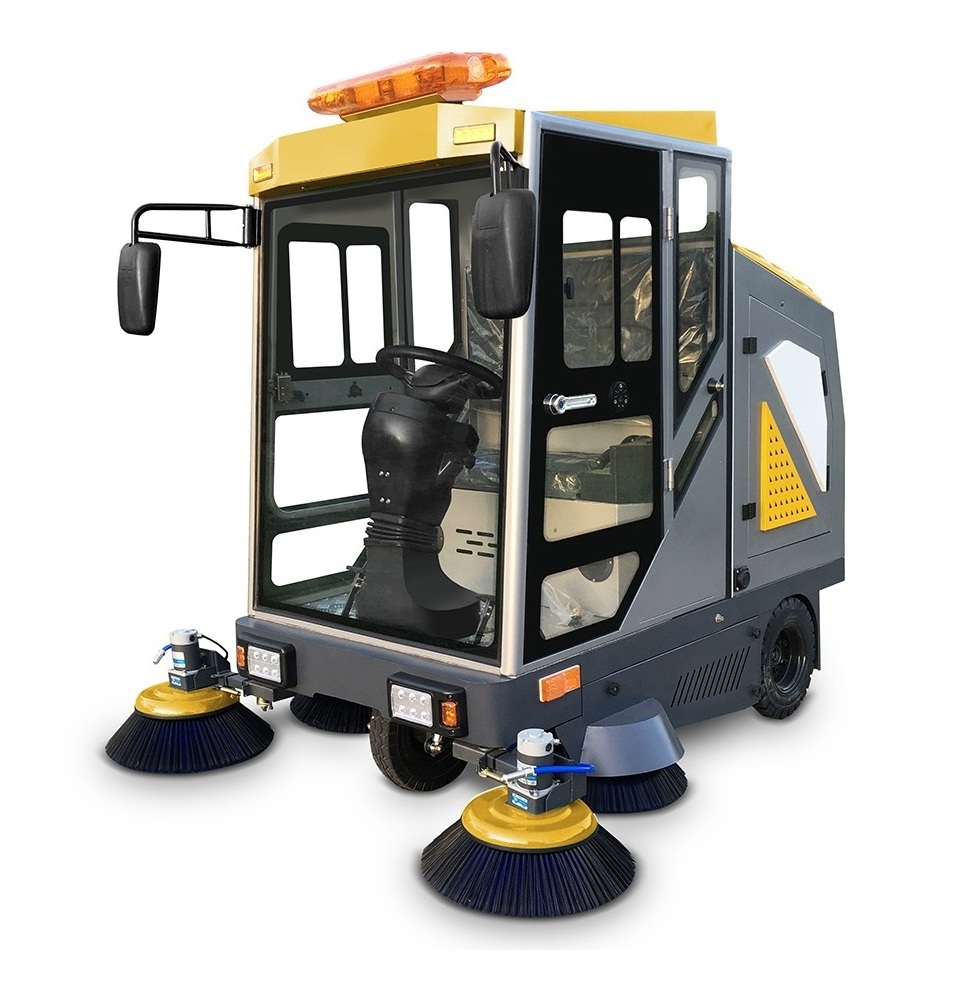 sweeping machine compact street sweeper runway road sweepers street sweepers