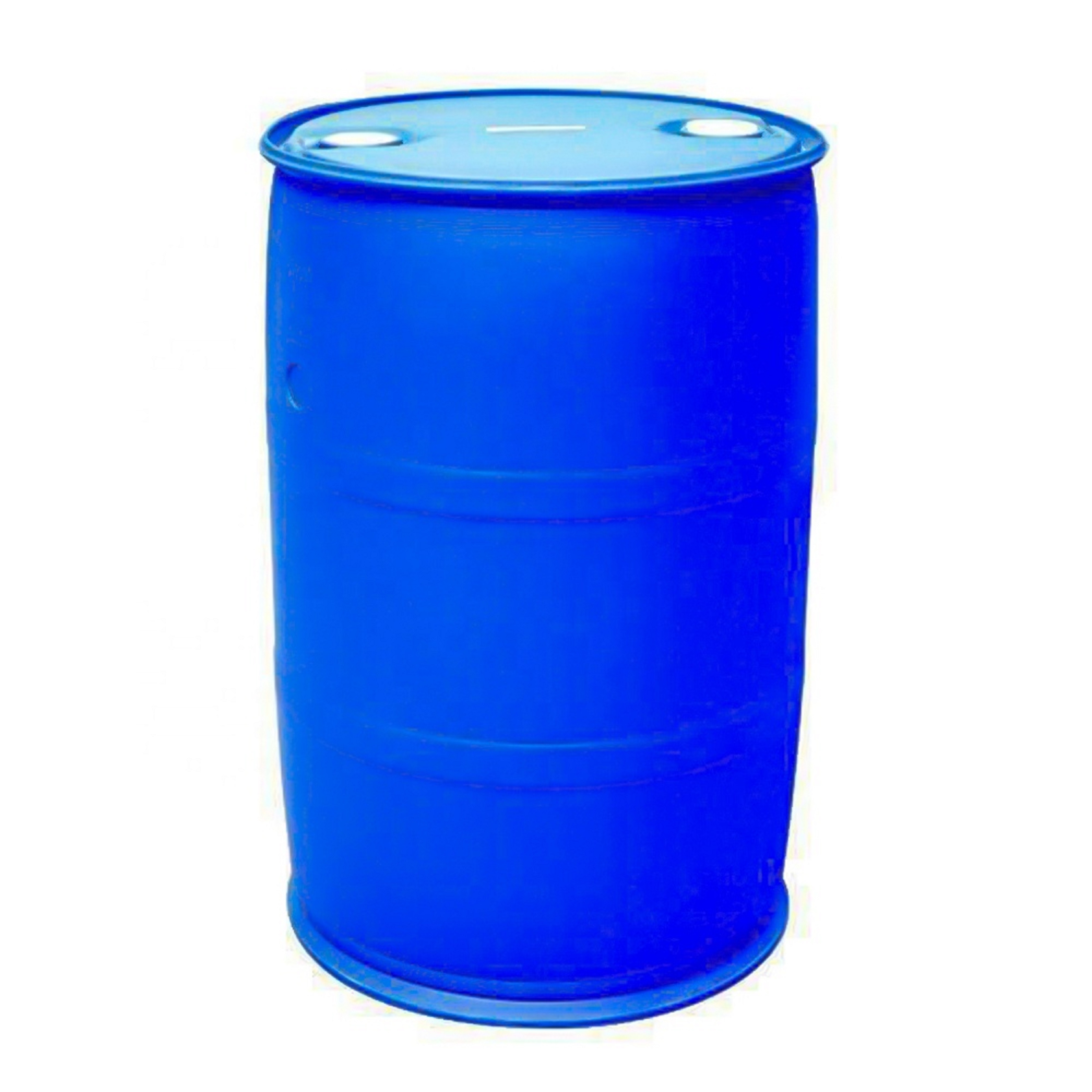 Hot sale 200 liter blue plastic drum for chemical sealed barrel / blow molding bucket double lid 55 gallon plastic drum