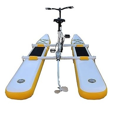 Portable Inflatable Water Pedal Bicycle Aqua Bike For Sale