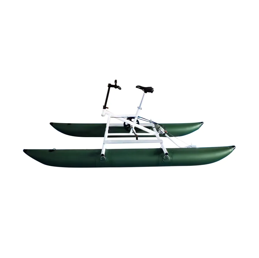 New Design Inflatable floating sea cycle water hydrofoil bike pedal boat for sale