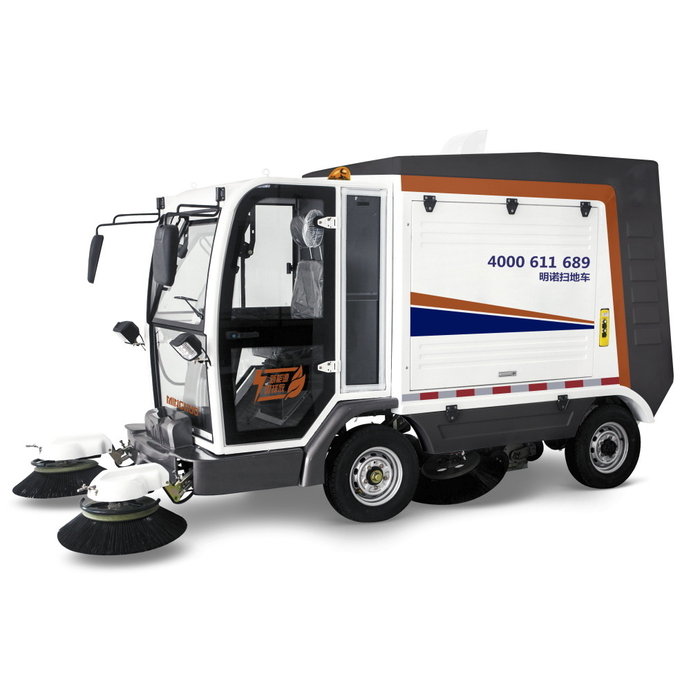 BY-T50 4x2 Road Sweeper Truck  Austria In Vacuum Road Sweeping Vehicle