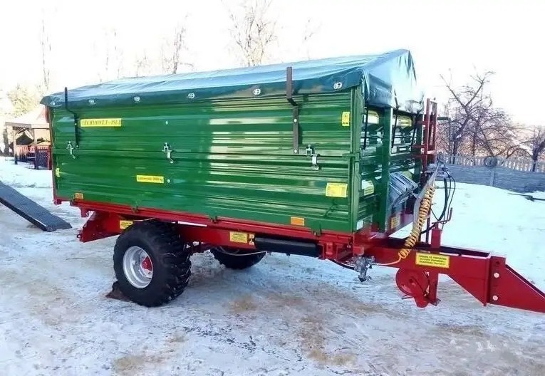 Affordable 4 Wheel 3-10 Ton Agriculture Farm Trailer For Sale  2 Wheel Hydraulic  Tractor Trailer Tow Behind Tractors