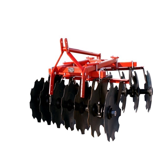 Wholesale Farm tractor 3 point offset disc harrow for sale 12 14 cultivator best price hand tractor 4ft disc plow Cheap Price