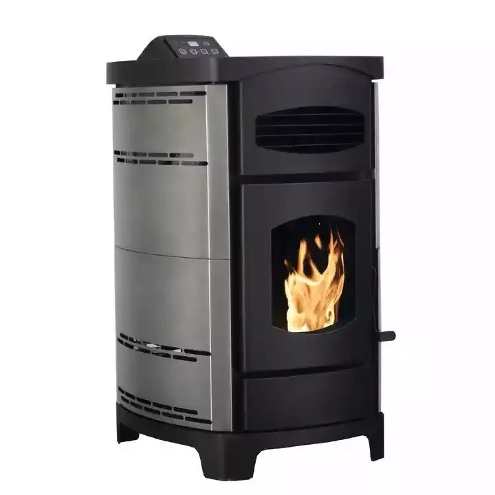 Hot sale wood pellet stove for good price wood burning biomass pellet stove for house or indoor use ready for export