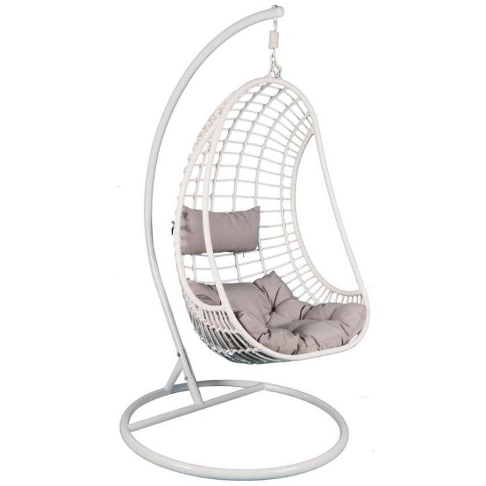 2023 Uland Leisure Hanging Basket Modern Hanging Swing Garden Single Swing Seat Chairs For Patio Garden Wicker Rattan Chair