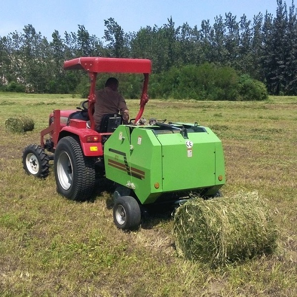 2024 Agriculture Machinery Customized Mini Round Baler Hay Straw Round Net Baler MRB0850 Round Baler For Sale