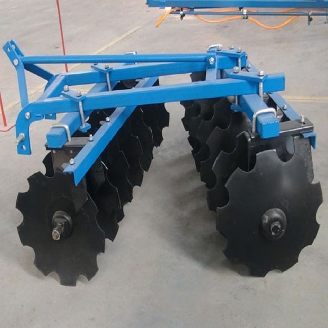 Wholesale Farm tractor 3 point offset disc harrow for sale 12 14 cultivator best price hand tractor 4ft disc plow Cheap Price