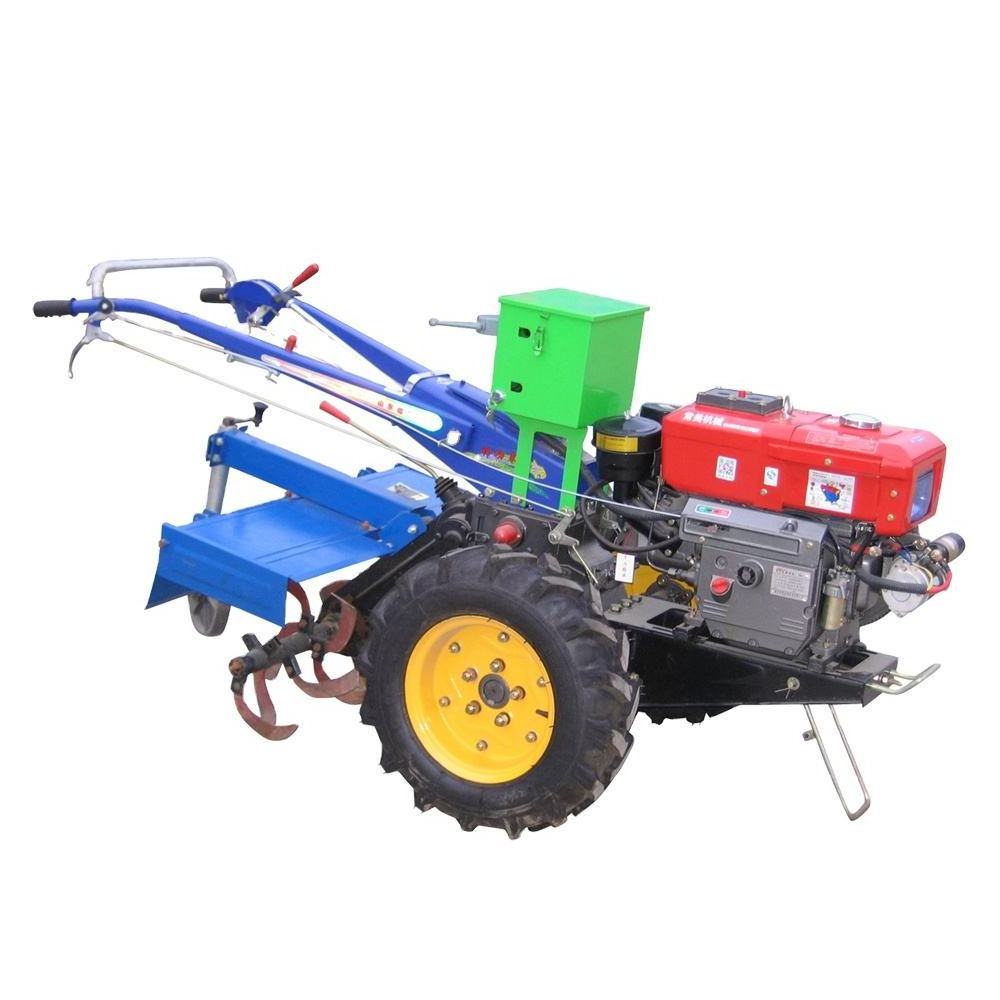 High Quality Multi-Purpose Two Wheel Definition Farm Hand mini Walking Tractor 12HP