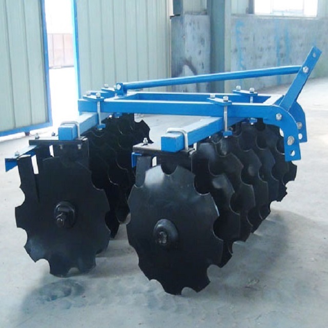 Wholesale Farm tractor 3 point offset disc harrow for sale 12 14 cultivator best price hand tractor 4ft disc plow Cheap Price