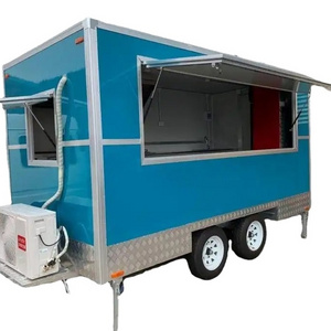 Custom small standard concession fast food trucks mobile food trailer All Colors Available And Ready To Be Sent Out