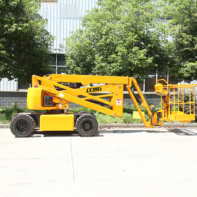 Austria 18m-48m diesel/electric cherry picker man lift telescopic platforms self-propelled telescopic boom lift for aerial wor