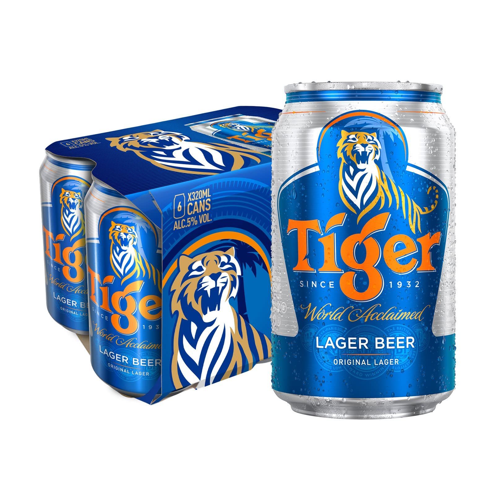 Tiger Larger Beer wholesale Best Price Beer Tiger Crystal Beer 330 ml x 24cans