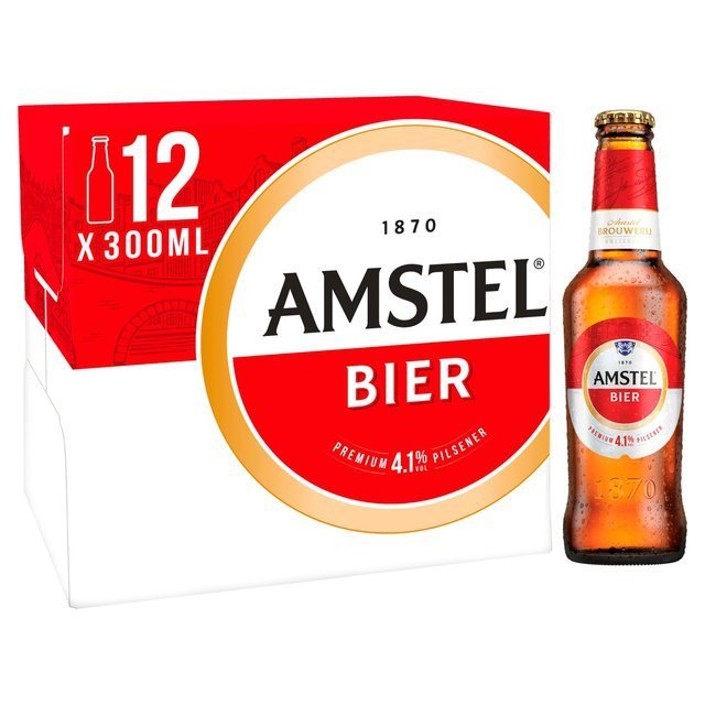 Amstel - 4.1% Lager - Amstel Light Lager Beer Bottles - 12-12 Fl. Oz