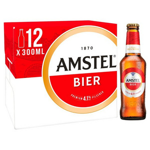 Amstel - 4.1% Lager - Amstel Light Lager Beer Bottles - 12-12 Fl. Oz