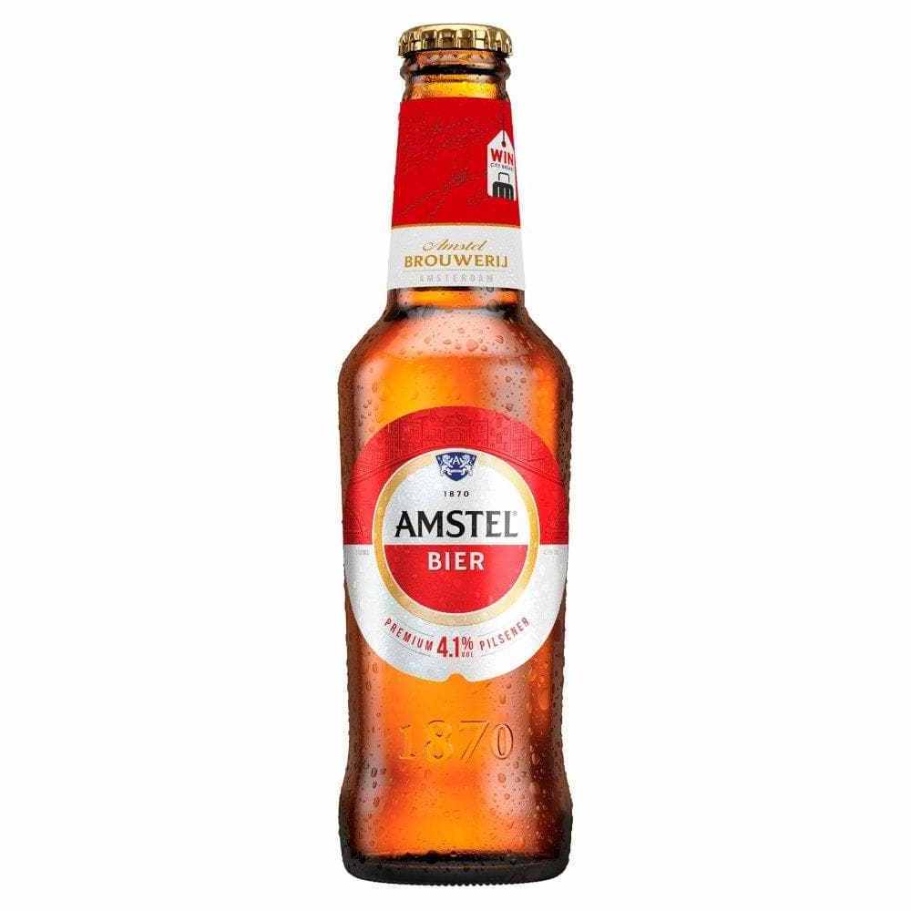 Amstel - 4.1% Lager - Amstel Light Lager Beer Bottles - 12-12 Fl. Oz