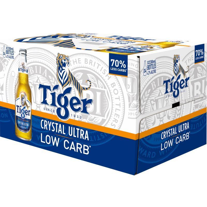 Tiger Larger Beer wholesale Best Price Beer Tiger Crystal Beer 330 ml x 24cans