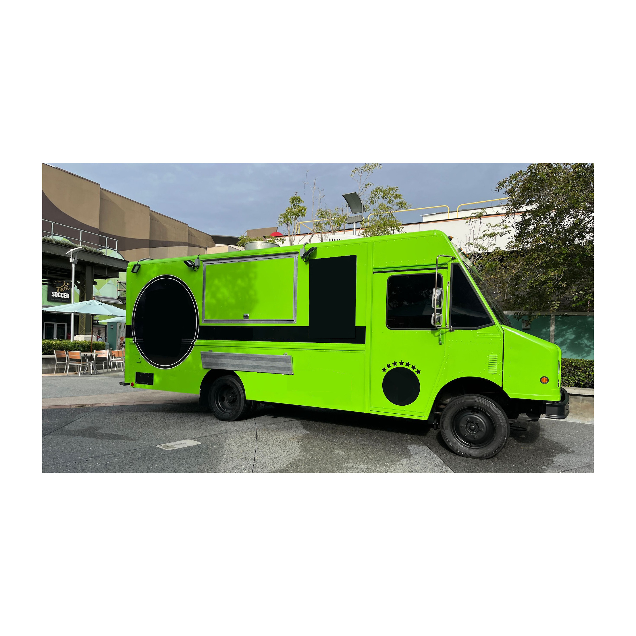 Mobile kitchen trailer vehicle restaurant on wheels food truck pizza usat vend popsicle food vending trucks