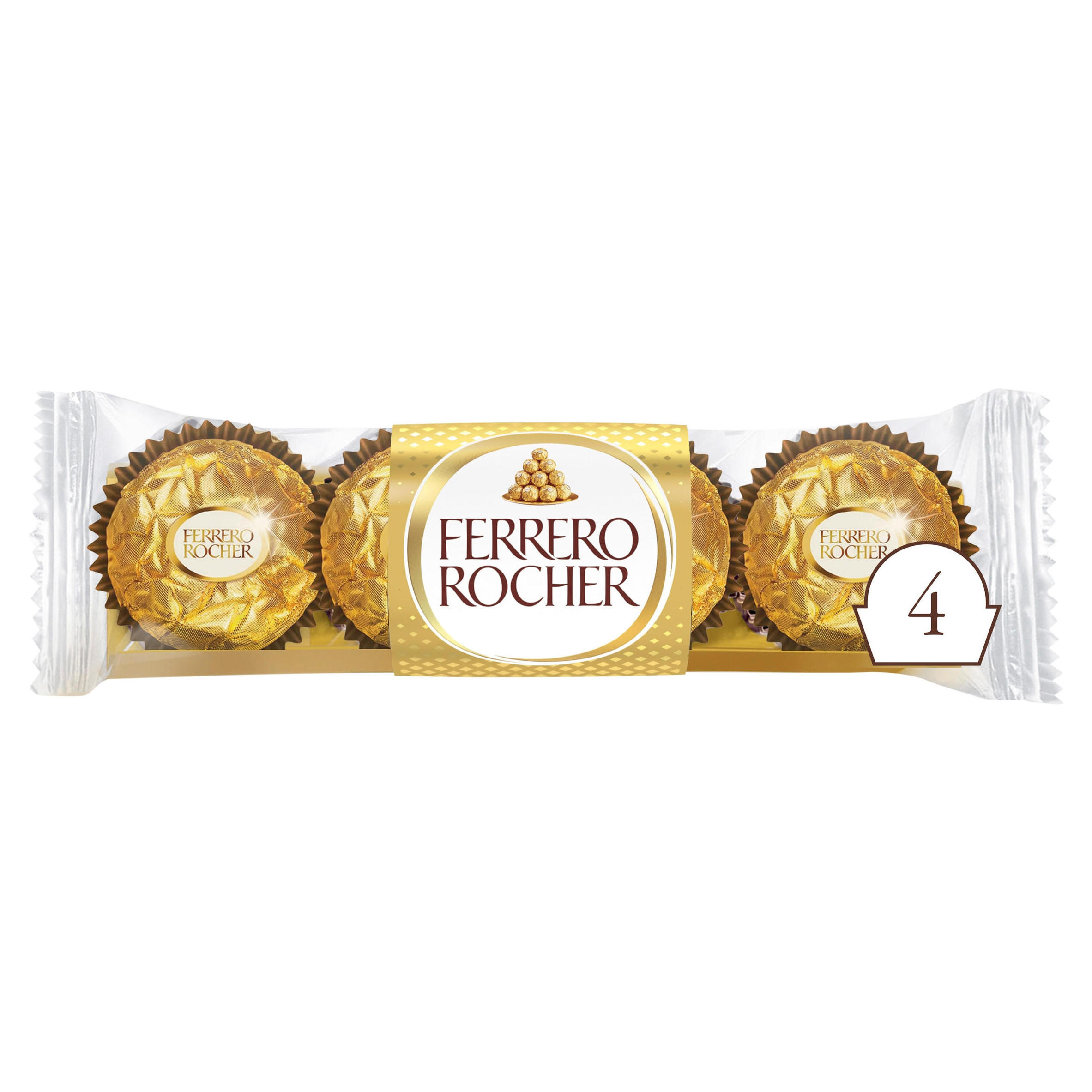 Ferrero Rocher, 12 Count, Premium Gourmet Milk Chocolate Hazelnut/Ferrero Rocher Premium Dark Chocolate Hazelnut Bar