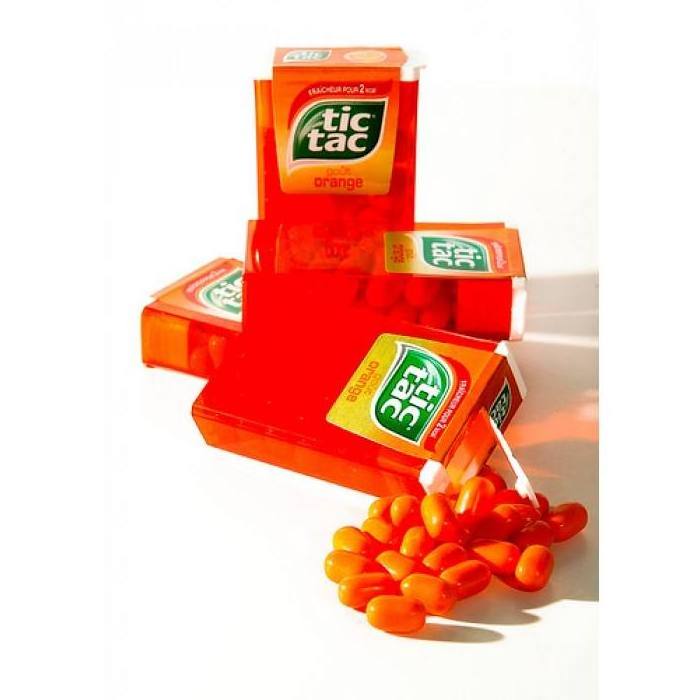 Tic Tac Orange Flavored Mints On-The-Go Refreshment Easter Basket Stuffers 1 oz Single Pack / Tic Tac Freshmints 200Count 3.4 oz