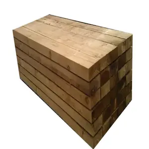 Railway Sleepers Used for Railroad Wood Railway Sleepers Wooden