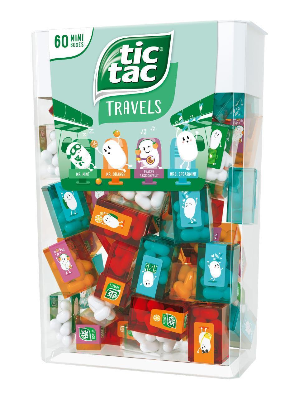 Tic Tac Orange Flavored Mints On-The-Go Refreshment Easter Basket Stuffers 1 oz Single Pack / Tic Tac Freshmints 200Count 3.4 oz