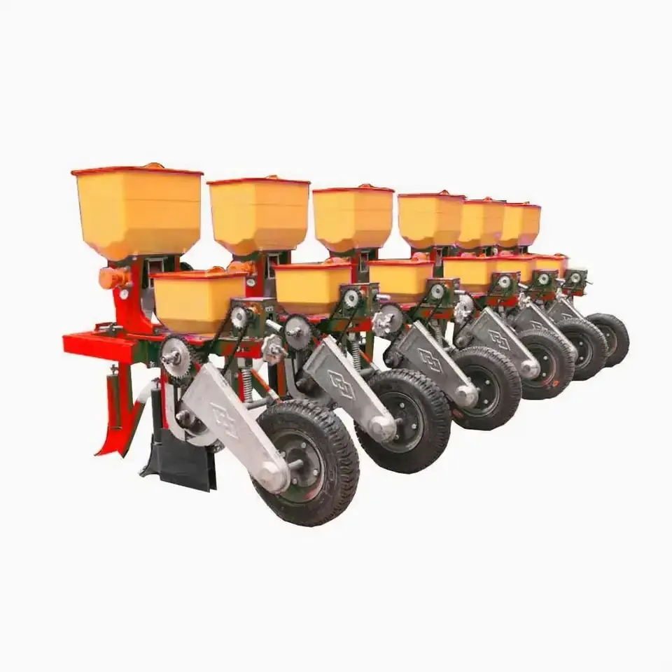 High Planting Efficiency Sugarcane Cassava Vegetable Corn Potato Planter for 2 rows Seedling Transplanter Farming Tools