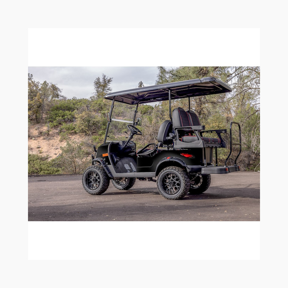 4 Seater 72V 4KW 5KW 7KW Lithium Ion Battery Electric Lifted Off Road Golf Carts