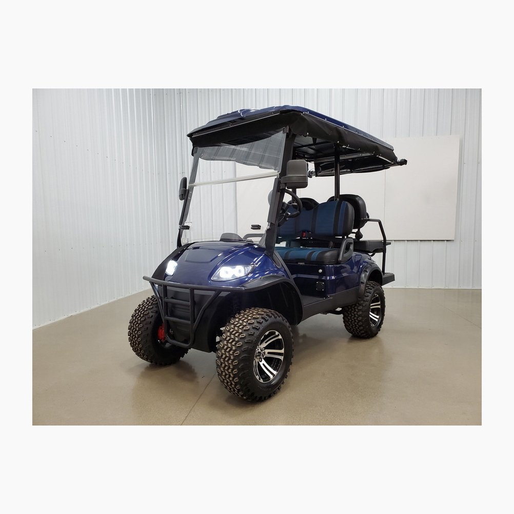 4 Seater 72V 4KW 5KW 7KW Lithium Ion Battery Electric Lifted Off Road Golf Carts