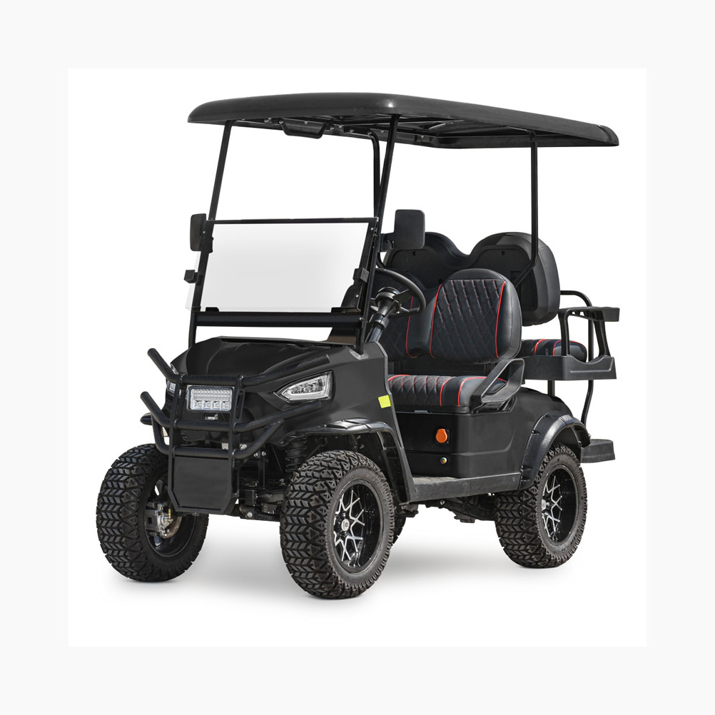 4 Seater 72V 4KW 5KW 7KW Lithium Ion Battery Electric Lifted Off Road Golf Carts