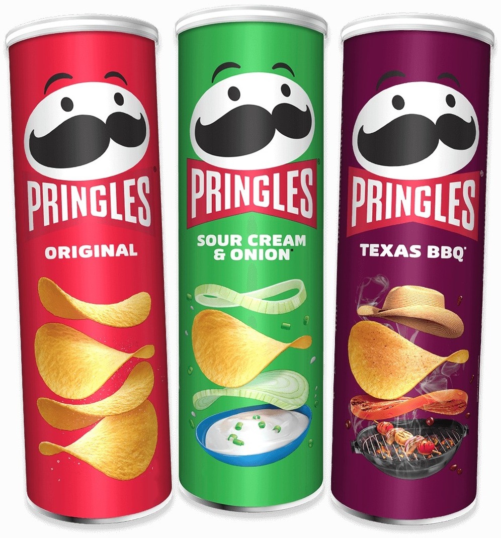 Pringles Potato Chips 165g All Flavours