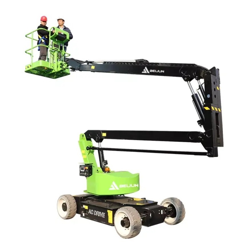 Buy Popular Pickup-Towed Articulated Boom Lift Towable Cherry Picker for sale