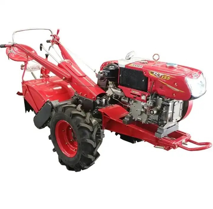 Buy 2 Wheel Small Farm Hand Tractor 15HP Two Wheel Farm Walking Tractor Mini Tractor For Farming for sale