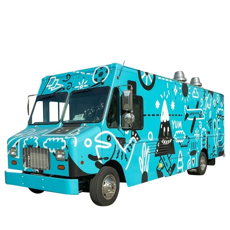 Buy Used/New Vegan food truck for sale/Australia Standard Street Fast Mobile Food Cart Truck with Kitchen equipment for sale