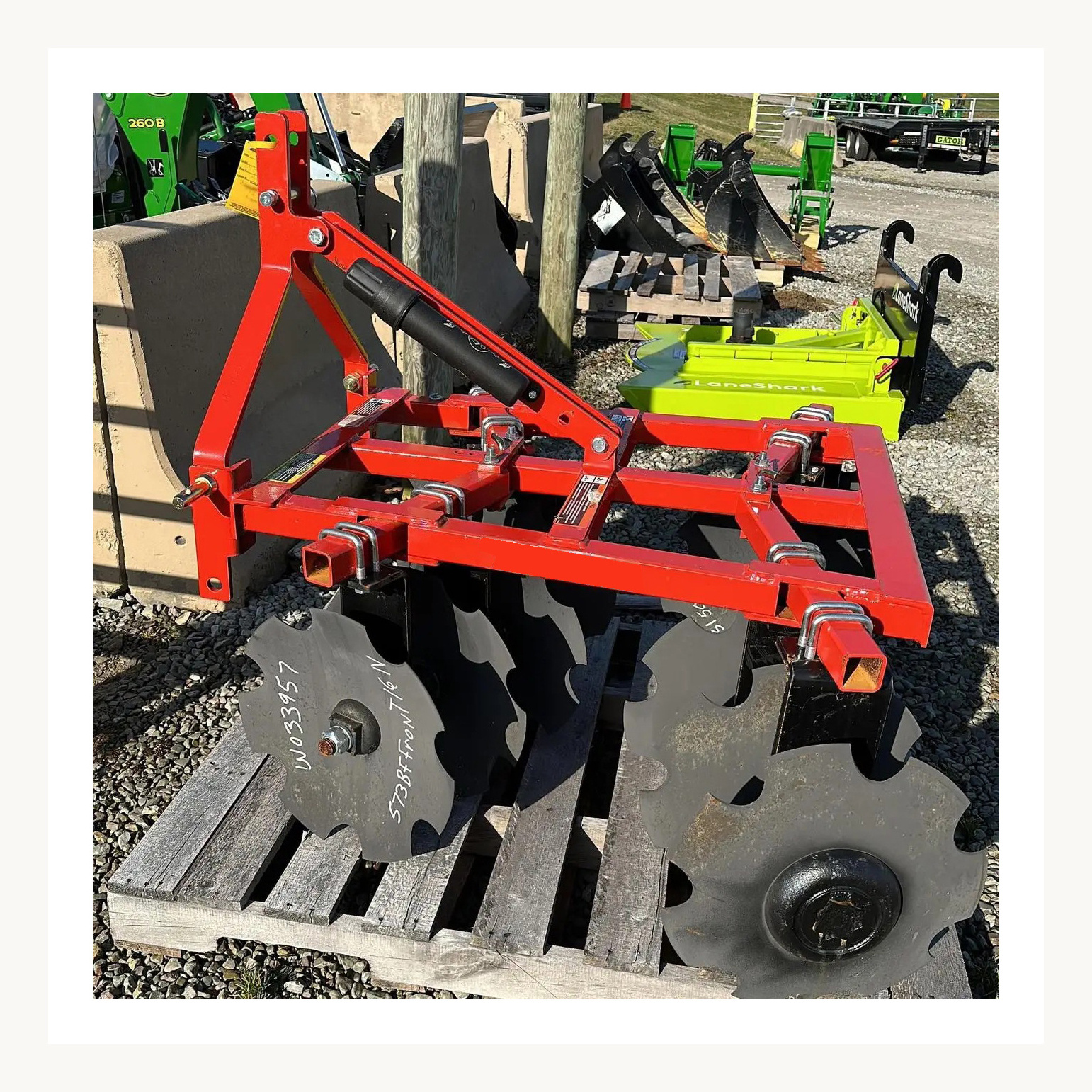 3 point tractor disc harrow for sale