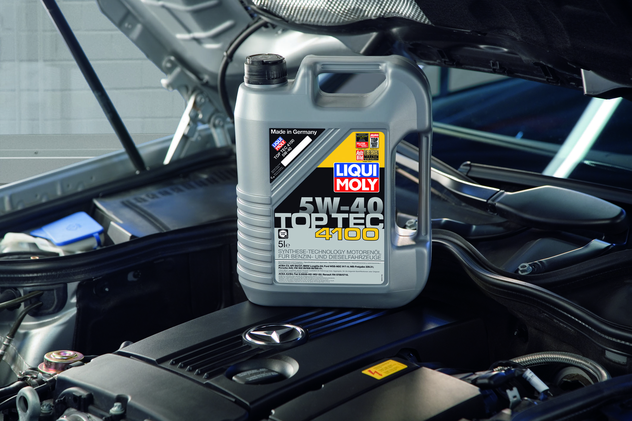 LIQUI MOLY TOP TEC 4600 4605 GERMAN ENGINE OIL 5W-30 SYNTHETIC 10 LITERS 20448