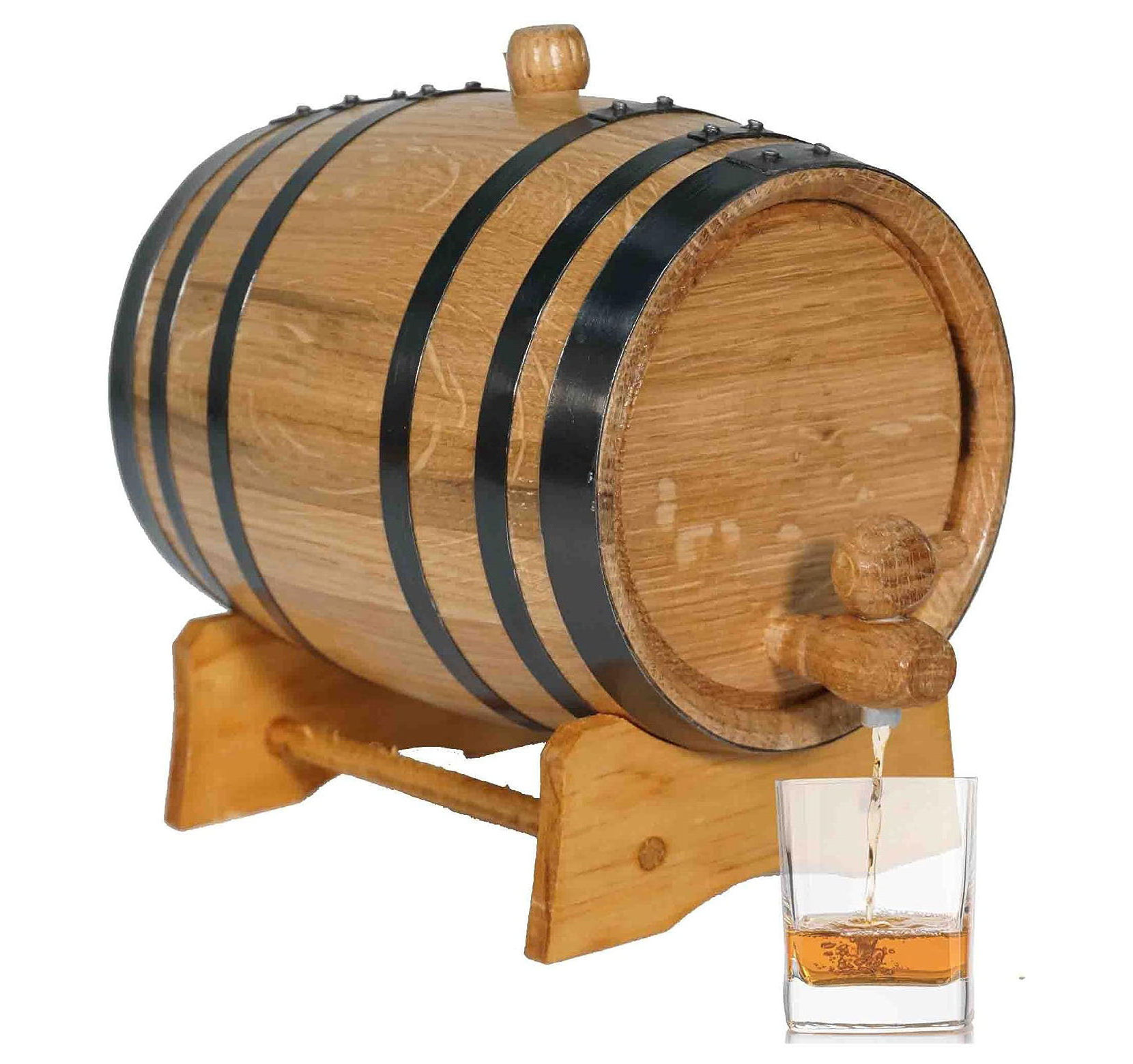 Top Quality Personalized wine beer whiskey barrels, decorative oak wooden beer barrel