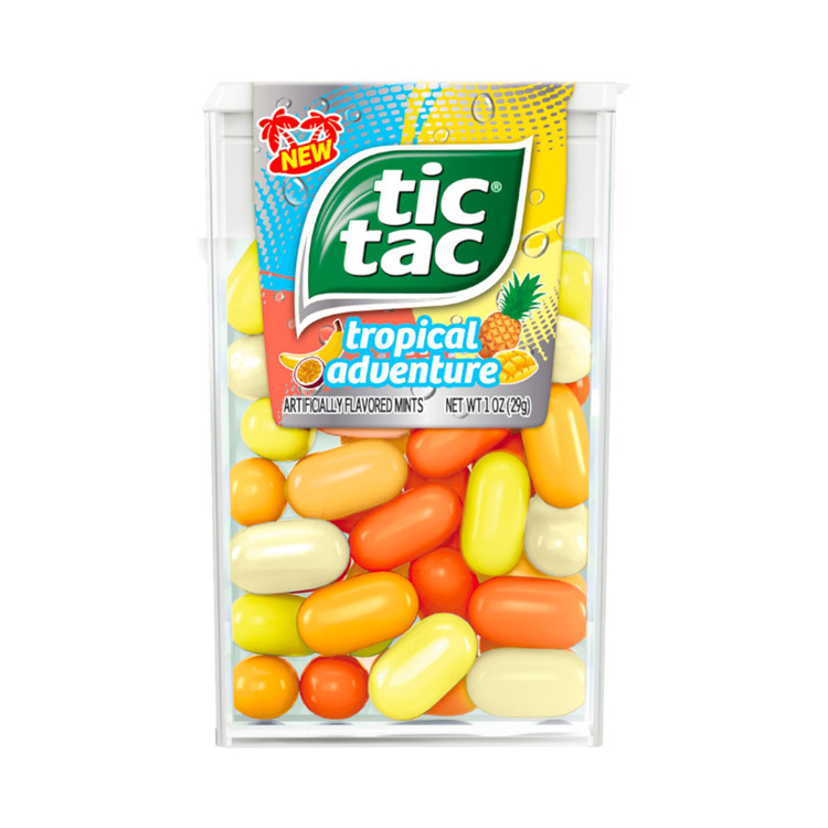 Wholesale freshen breath tic tac Tablet Candy Sugar Free Mint Flavor low price