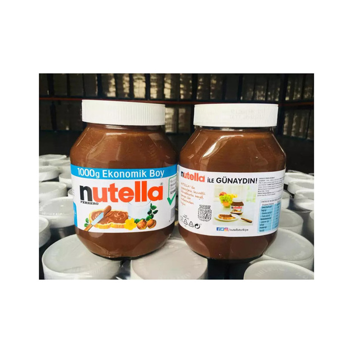 GERMANY SUPPLIER WHOLESALE NUTELLA 750GR CHOCOLATE SPREAD CREAM WITH COCOA MILKY HAZELNUTS