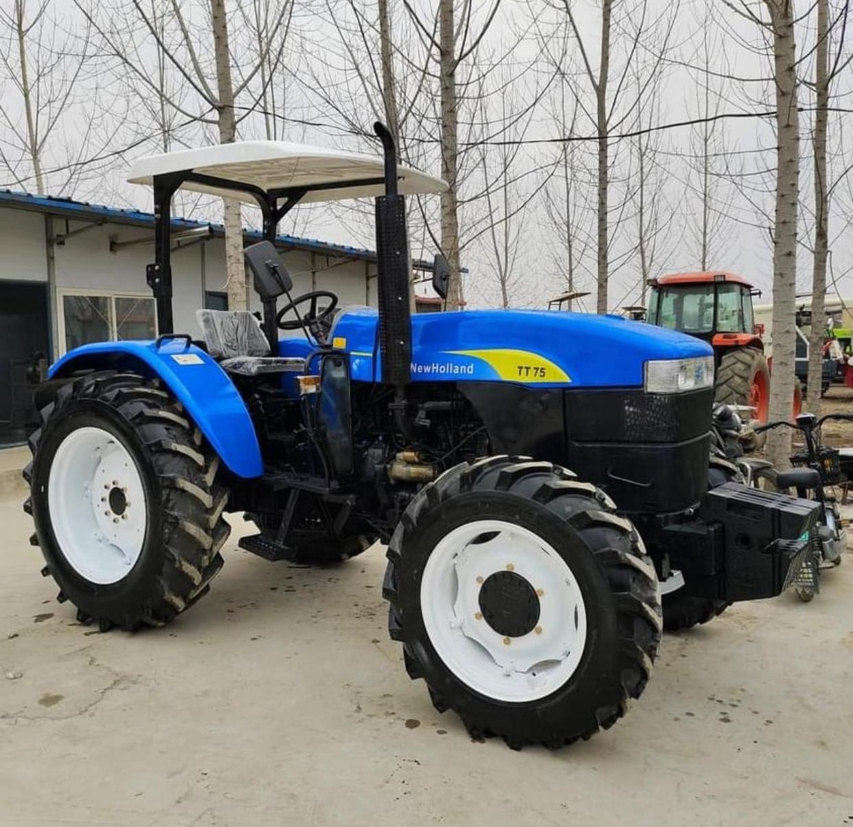 TT75 Used And New Hoollaand Tractor With Front Loader 80HP Used Tractors New Hoollaand Tractor For Cheap Prices