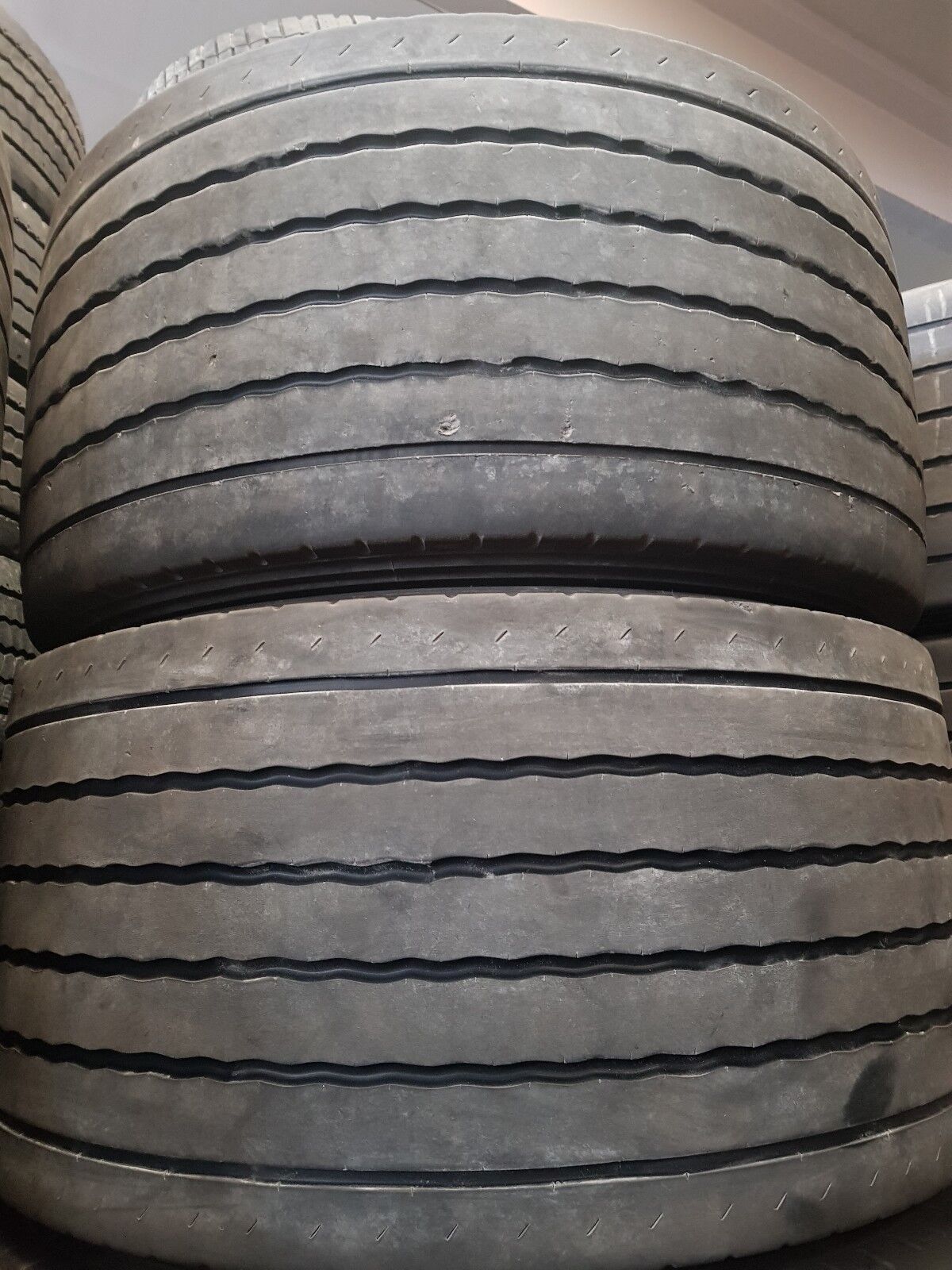 Used tires 215/75 r 175 for agricultural trailer use  e g