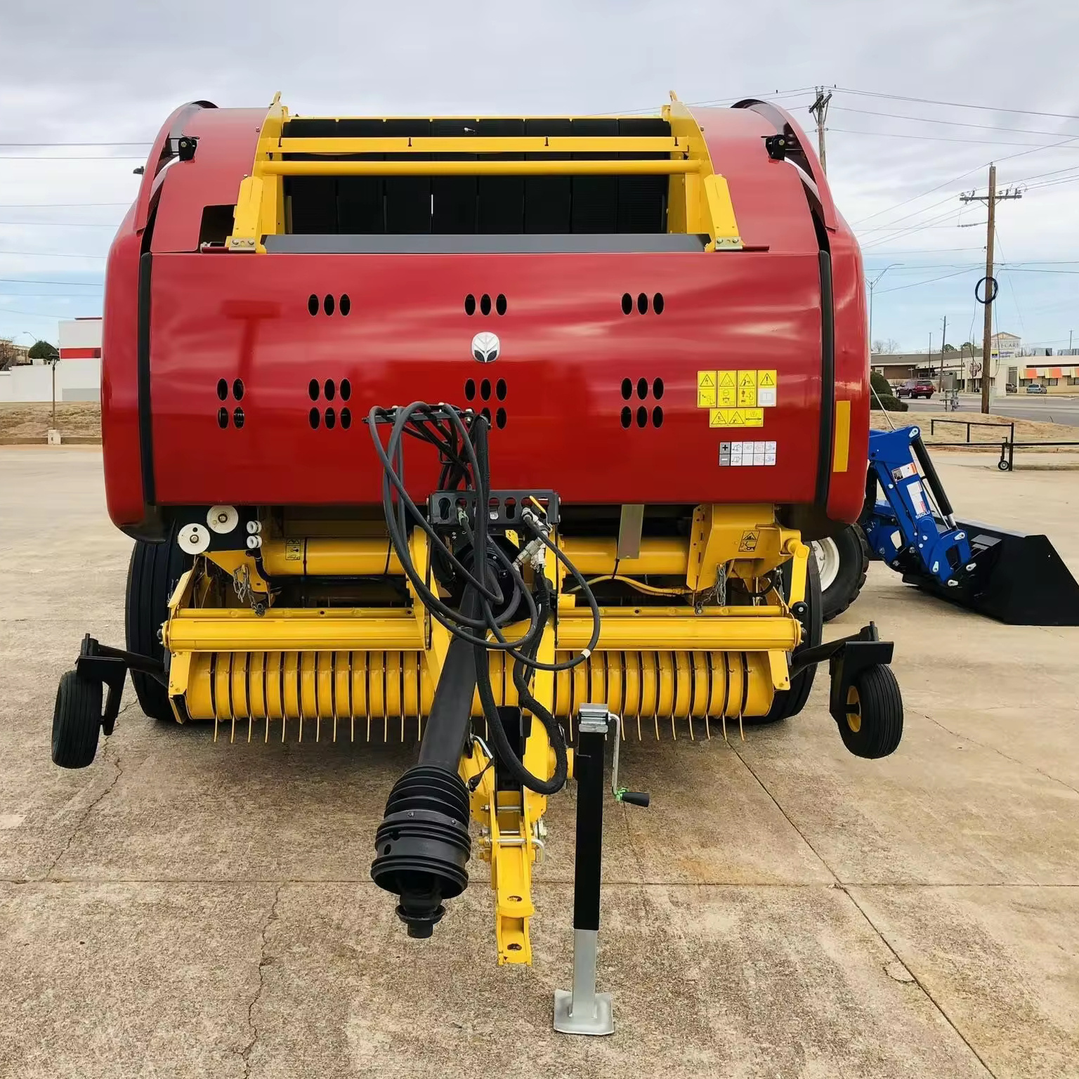 Used New Holland Roll-Belt 560 Round Baler grass square baler straw square baler Low Price