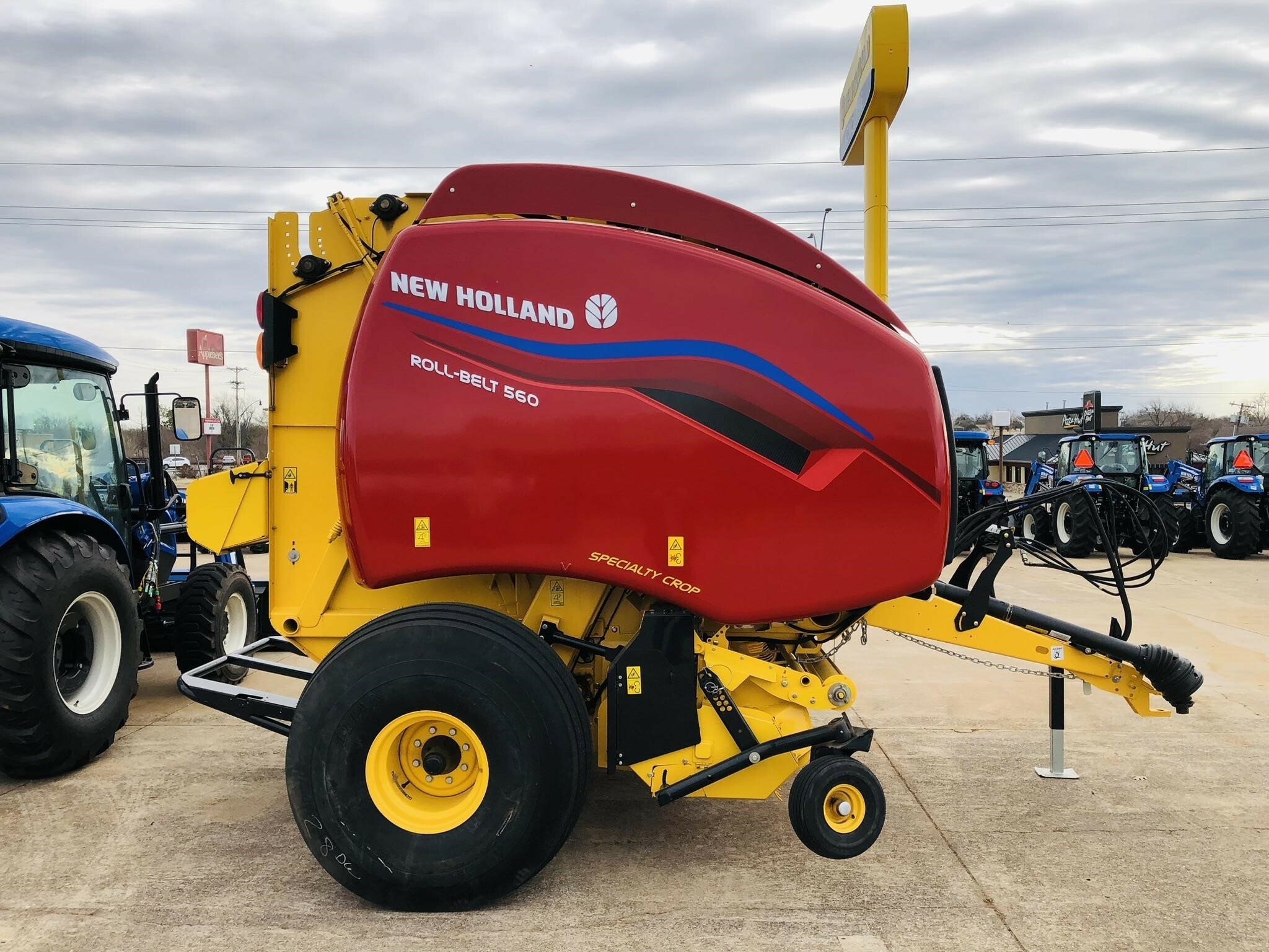 Used New Holland Roll-Belt 560 Round Baler grass square baler straw square baler Low Price