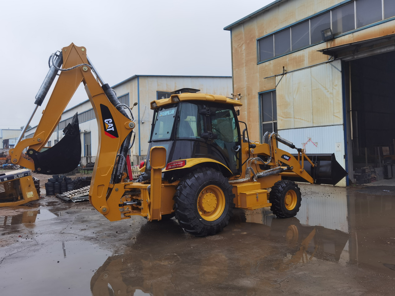 used 420E Caterpillar 420F 420E backhoe loader for sale cheap used CAT 420 backhoe at low price