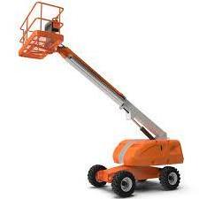 Towable articulated telescopic boom lift cherry picker hydraulic lift