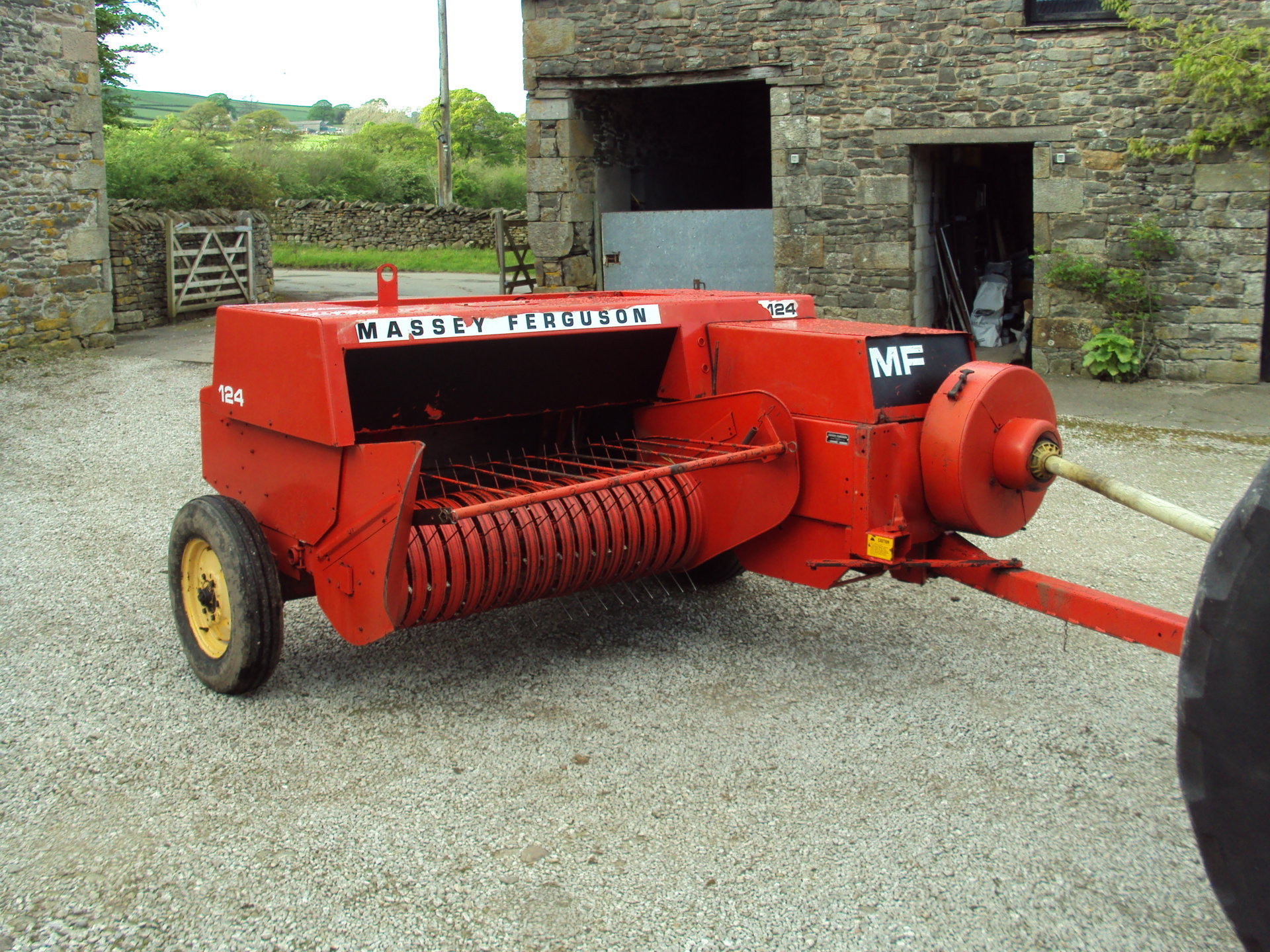 2021 Fairly Used Massey Ferguson 124 Hay Baler For Sale