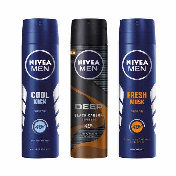 Buy NIVEA for Women Deodorant Aerosol Intense Protection Fresh 250ml / Nivea Female Male Deodorant Spray 150ml wholesale prices.