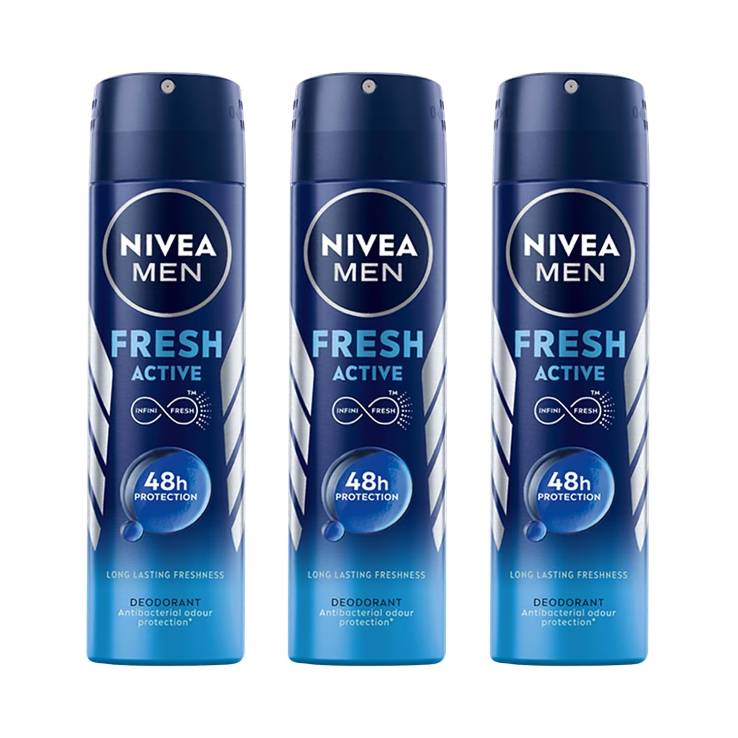 Buy Nivea Deodorant Spray Invisible Black & White for Men / NIVEA Fresh natural deodorant spray 150ml at low prices.