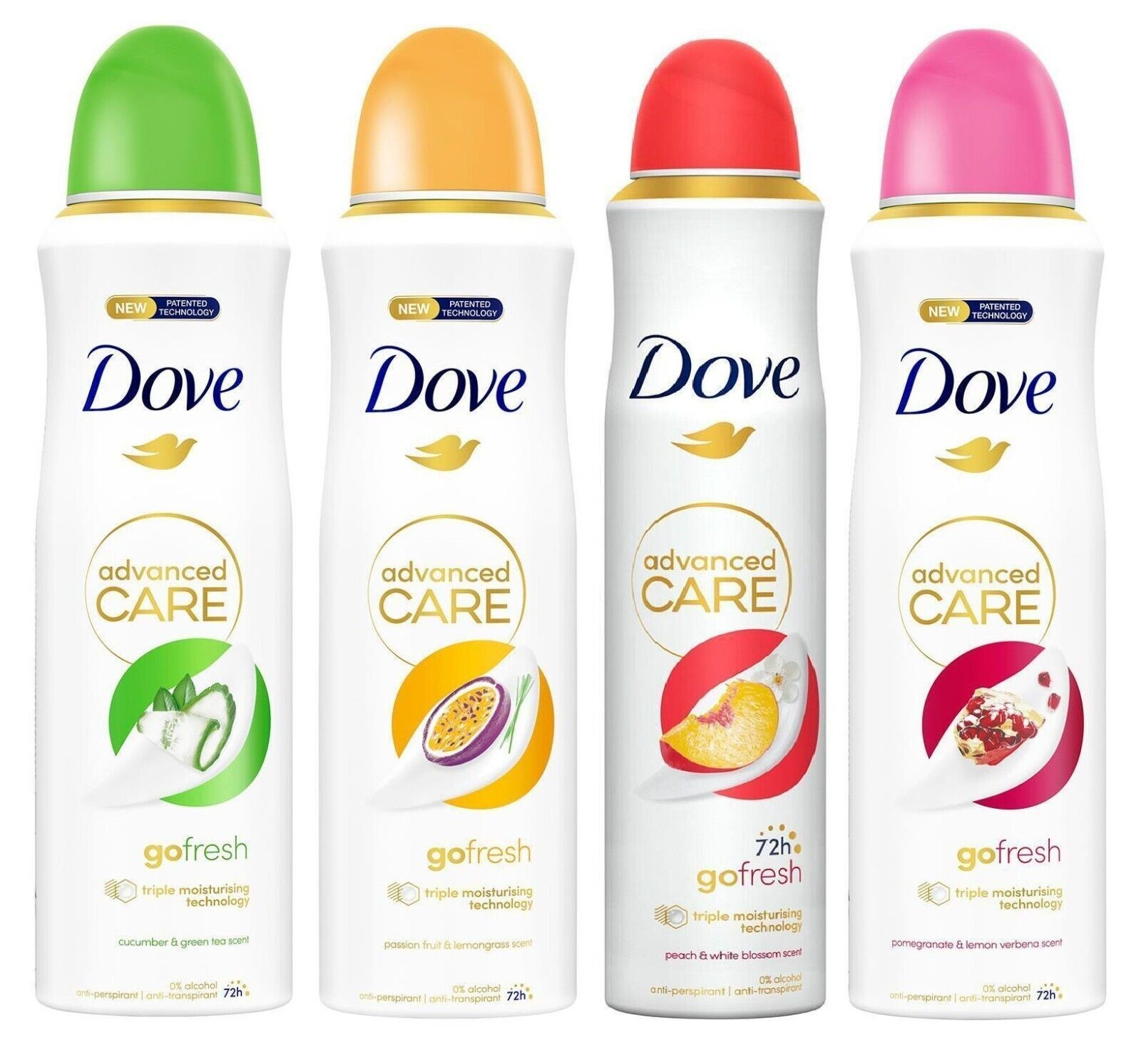 Dove Invisible Care Deodorant 250 ml for sale / Quality Dove Spray Antiperspirant Deodorant 150ml, Ready for Shipping