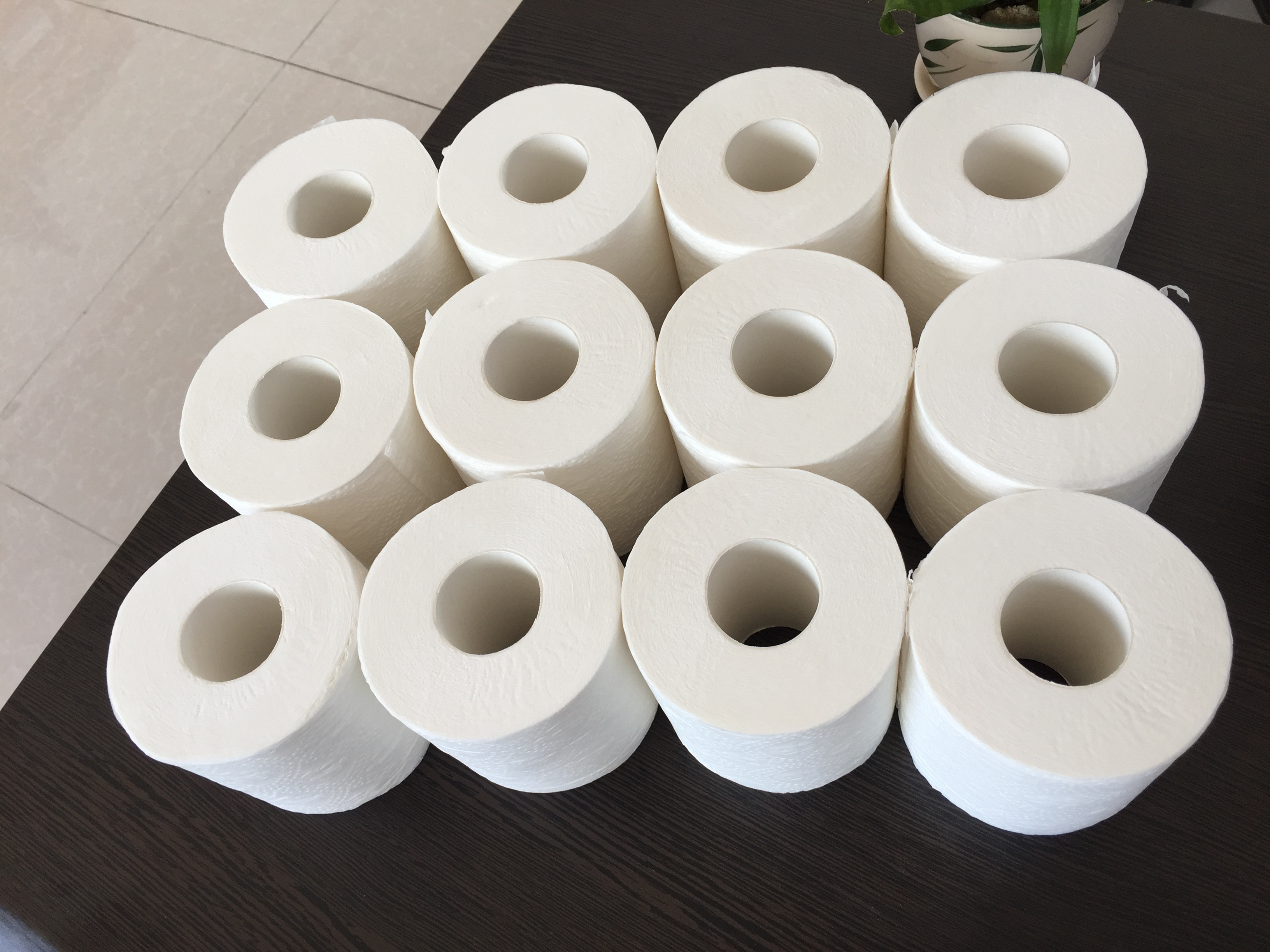 Quality White Color 2 Layers 100%Wood Pulp Toilet Paper Household Pink Toilet Tissue