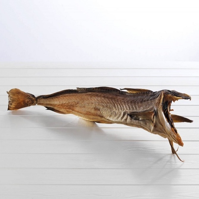 Stockfish of Cod (10kg). Stockfish of Cod (10kg)|Norwegian Stockfish Whole or Cut 10lbs